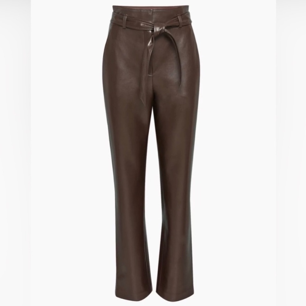 Aritzia Babaton Vegan Leather Pants